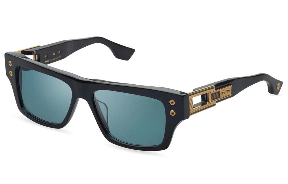 Dita Grandmaster-Seven DTS407 Square Sunglasses in Black and Gold